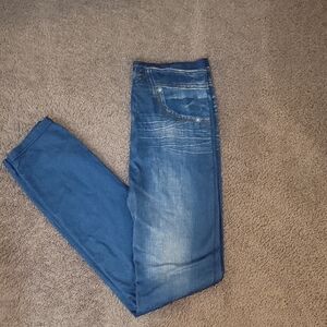 Stylish Blue Denim Leggings